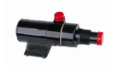 This macerator pump is used in vehicles for waste tank